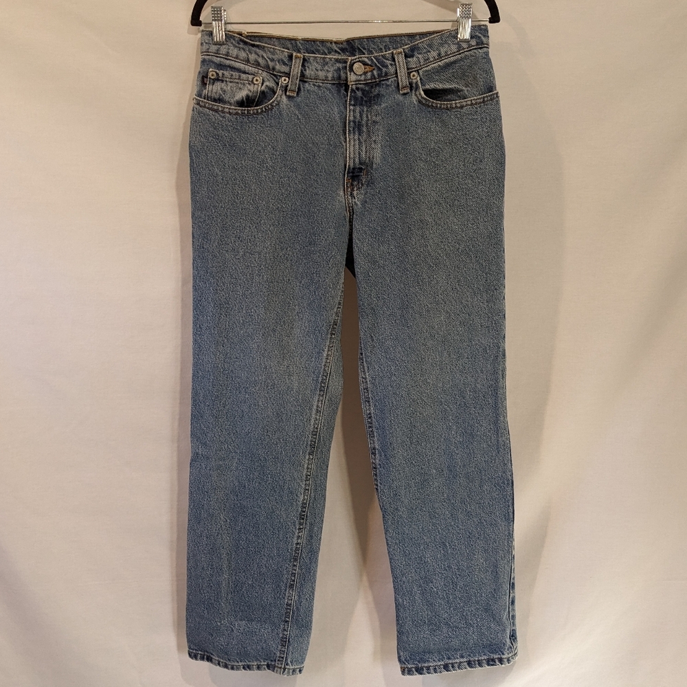 Polo Vintage Ralph Lauren Straight Leg Baggy Jeans Size 8X29